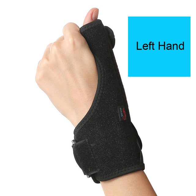 AOLIKES 1PCS Wrist Support Thumb Hand Brace Splint Sprains Arthritis Wristband Belt Finger Splint Tennis Sport  Wrist Protection