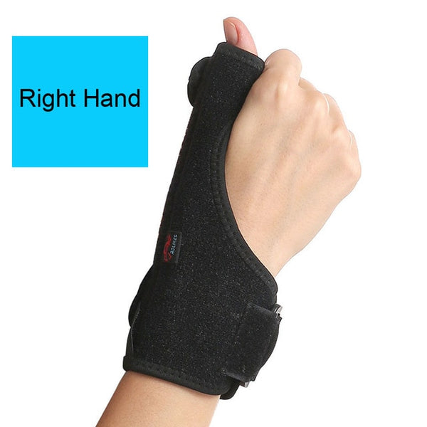 AOLIKES 1PCS Wrist Support Thumb Hand Brace Splint Sprains Arthritis Wristband Belt Finger Splint Tennis Sport  Wrist Protection