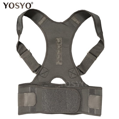 Posture Corrector Magnetic Therapy Brace Shoulder Back Support Belt for Men Women Braces & Supports Belt Shoulder Posture