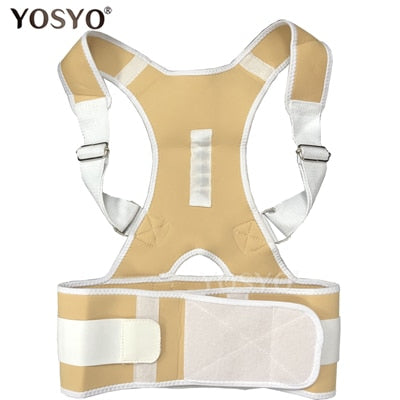 Posture Corrector Magnetic Therapy Brace Shoulder Back Support Belt for Men Women Braces & Supports Belt Shoulder Posture