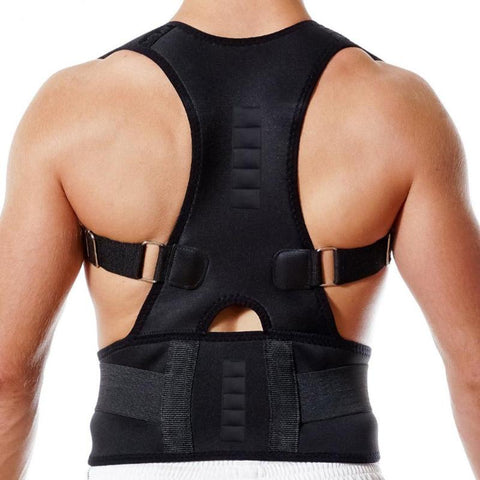 Male Female Posture Corrector Belt Magnetic Posture Corrector Brace Shoulder Back Support Belt Kit Improve Shoulder Hot